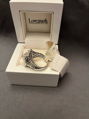 Kohl's Lovemark 10k White Gold Multi-Band